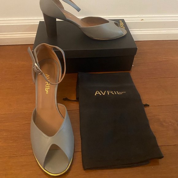 AVRIL GAU Open Toe Heels - Picture 4 of 4